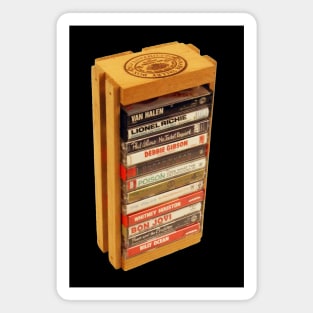 Napa Valley 80s Cassette Tapes: Version 1 Magnet